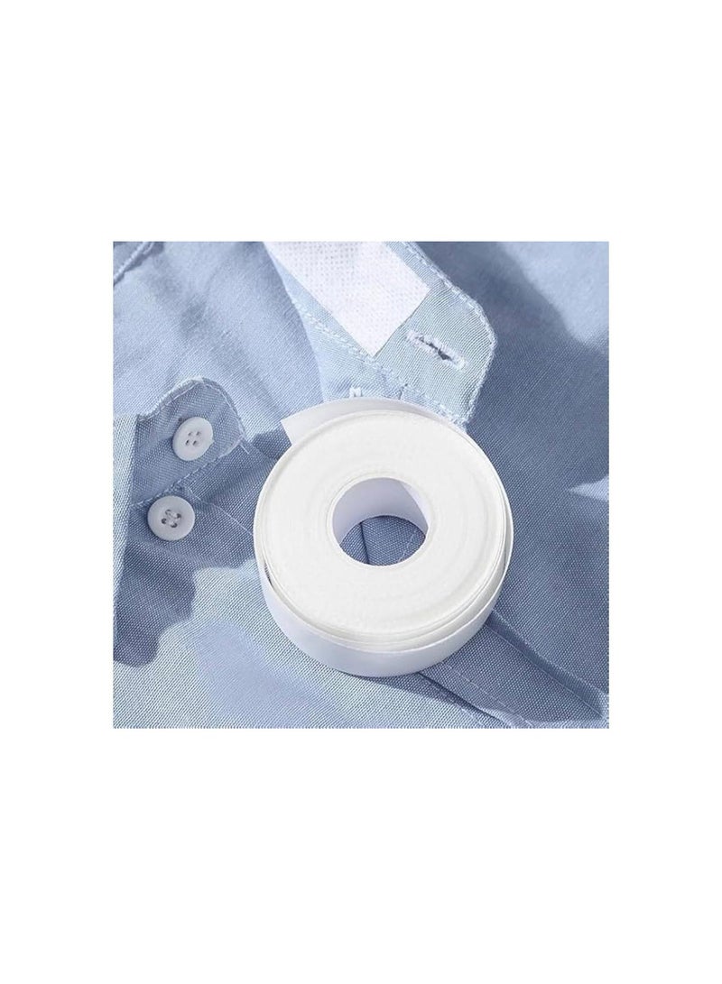 Disposable collar protectors - Self-adhesive shirt collar liners, one piece - Image 3